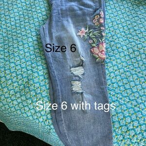 Boho jeans 5 for $25